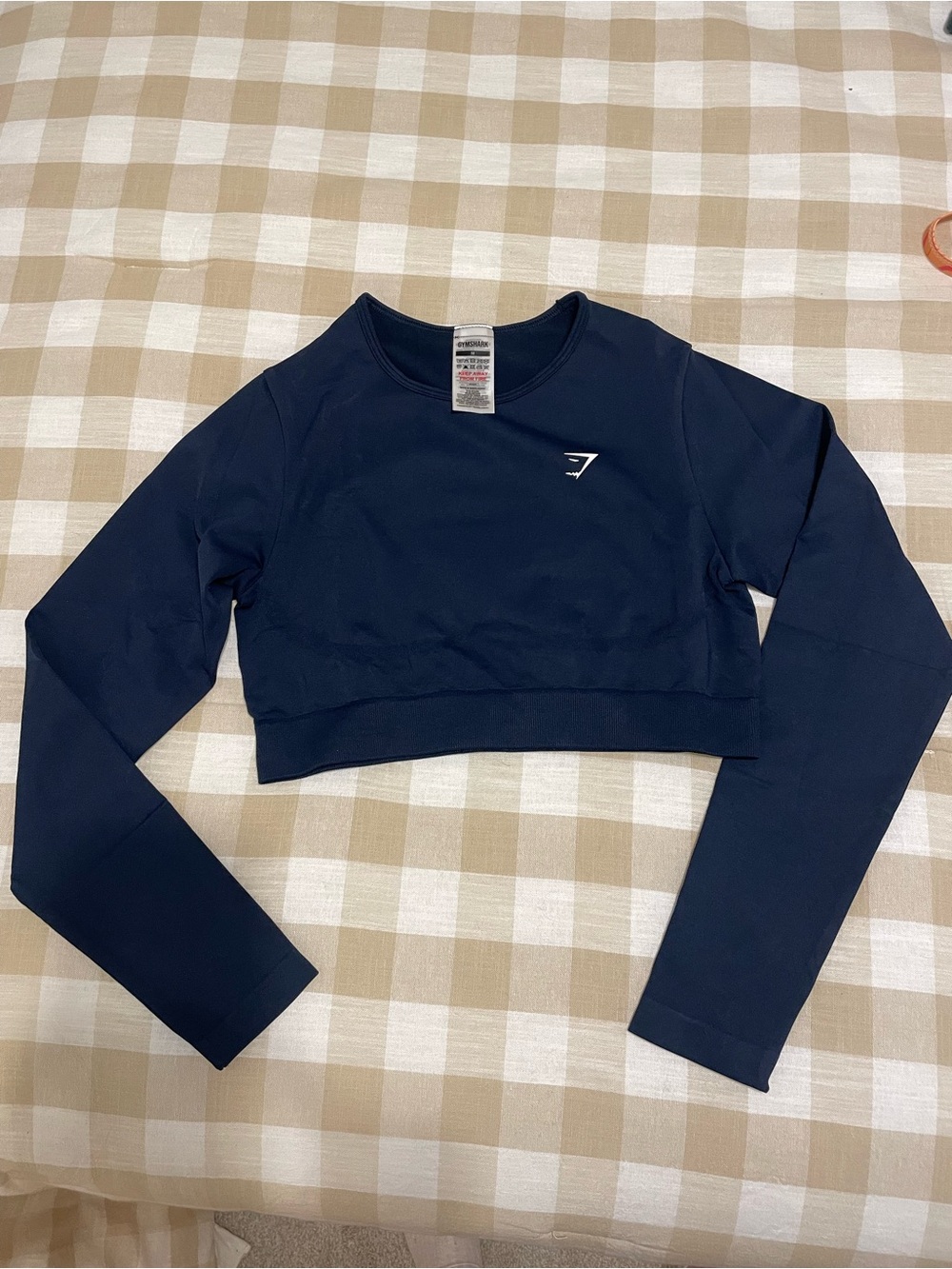 Gymshark long sleeve crop top